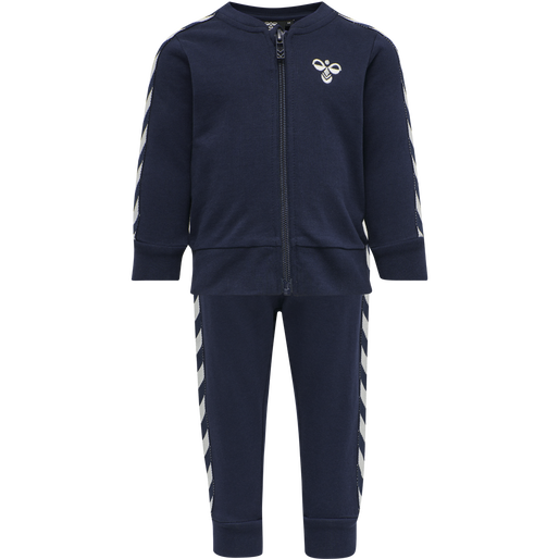 hmlBILLE TRACKSUIT, BLACK IRIS hmlBILLE TRACKSUIT, BLACK IRIS, packshot