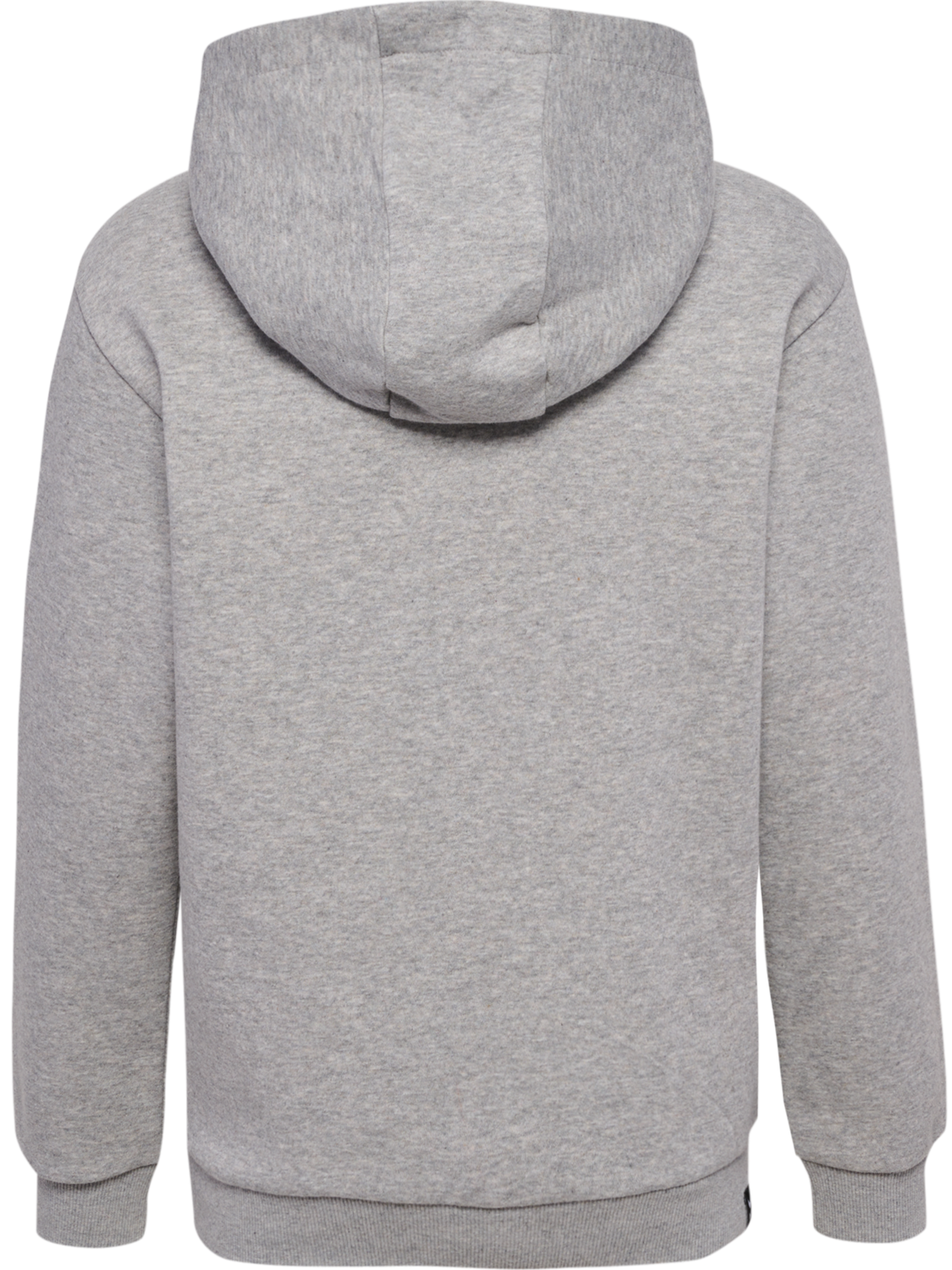 hmlMOVER COTTON HOODIE KIDS, GREY MELANGE, packshot