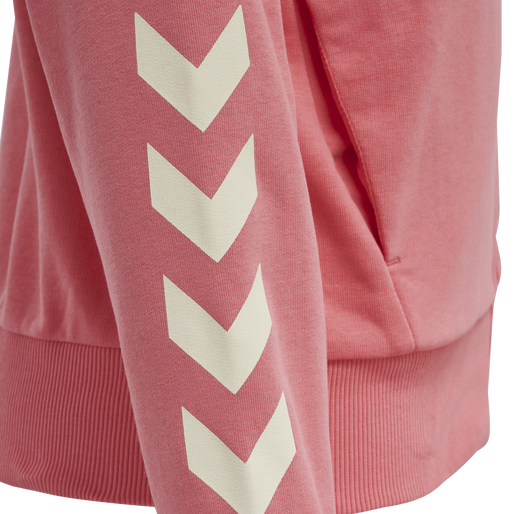 HMLMOSSA ZIP HOODIE, 4318, packshot