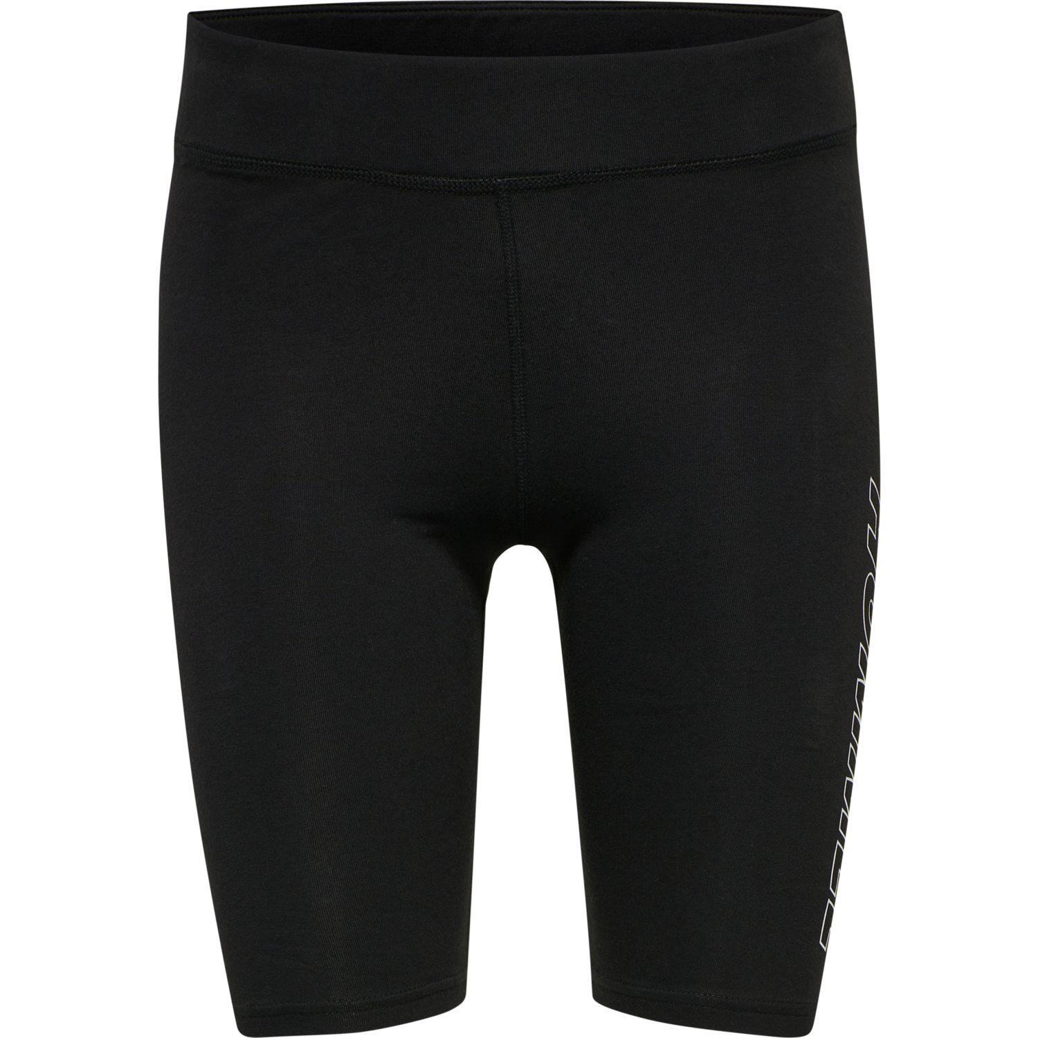 hmlTE MAJA 2-PACK MW C TIGHT SHORTS, BLACK/DRIFTWOOD, packshot