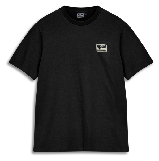 hmlFERIE T-SHIRT, BLACK, packshot