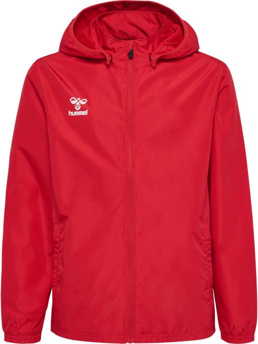 hmlESSENTIAL AW JACKET KIDS, TRUE RED, packshot