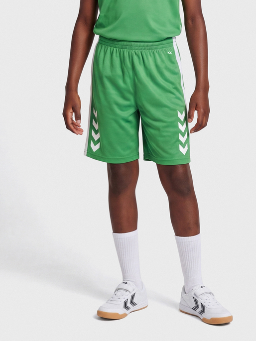 hmlCORE XK BASKET SHORTS KIDS, JELLY BEAN, model