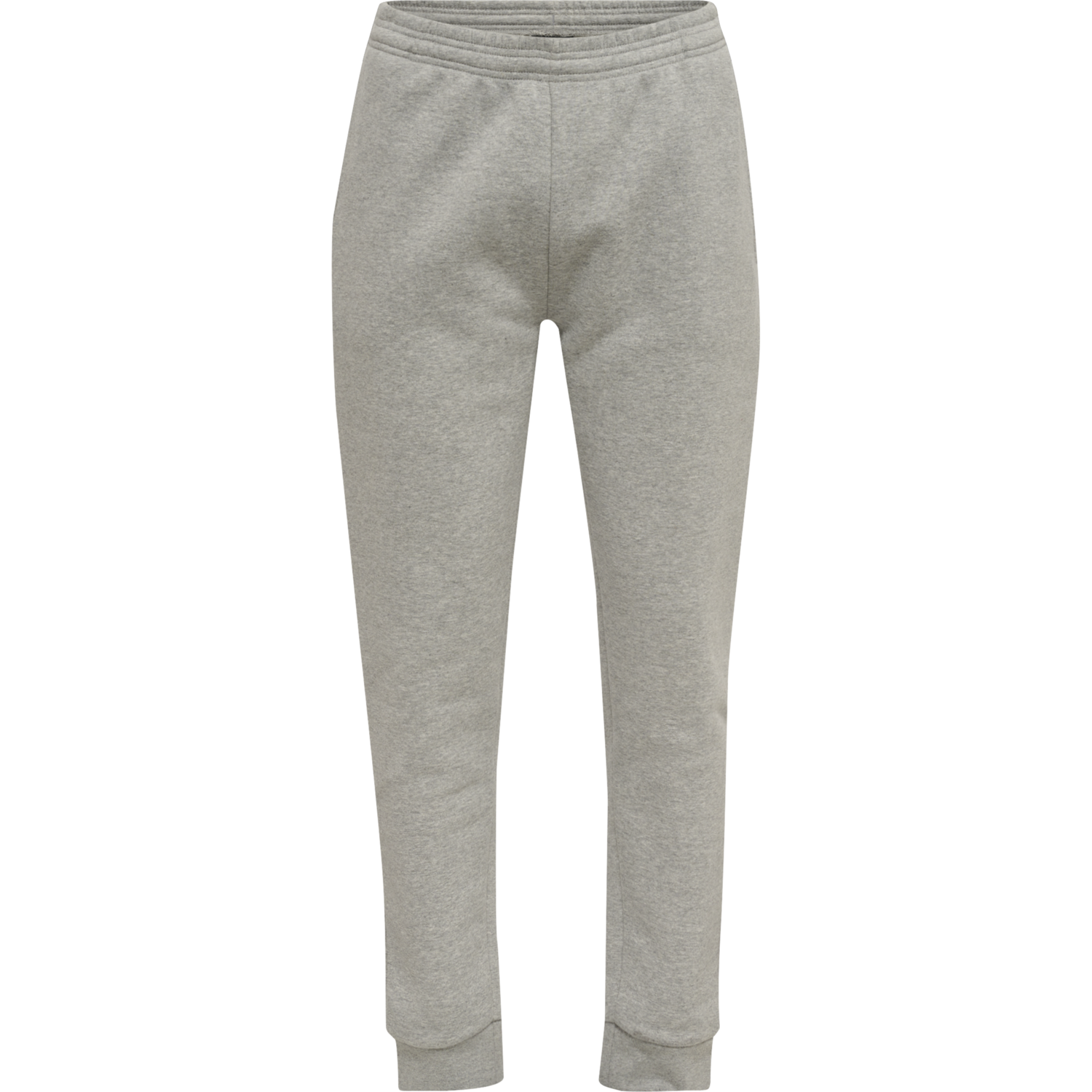hmlRED BASIC SWEAT PANTS, GREY MELANGE, packshot
