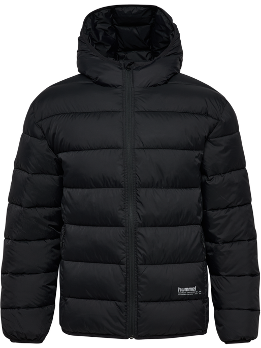 hmlLIGHTWEIGHT PUFFER JACKET, BLACK hmlLIGHTWEIGHT PUFFER JACKET, BLACK, packshot