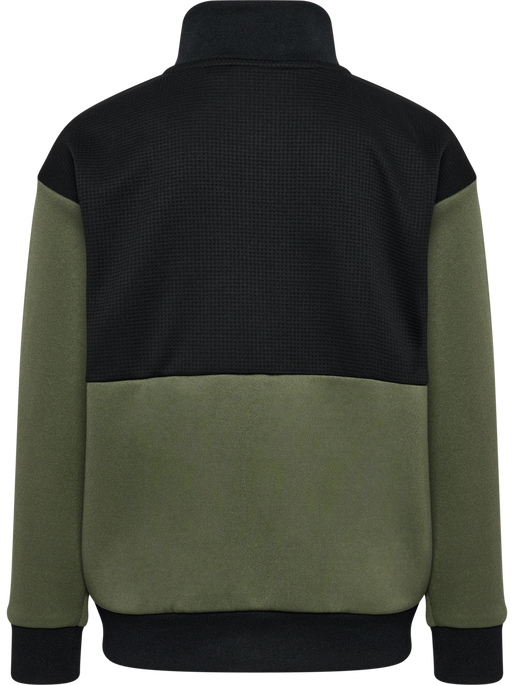 hmlODIN ZIP JACKET, DUSTY OLIVE, packshot