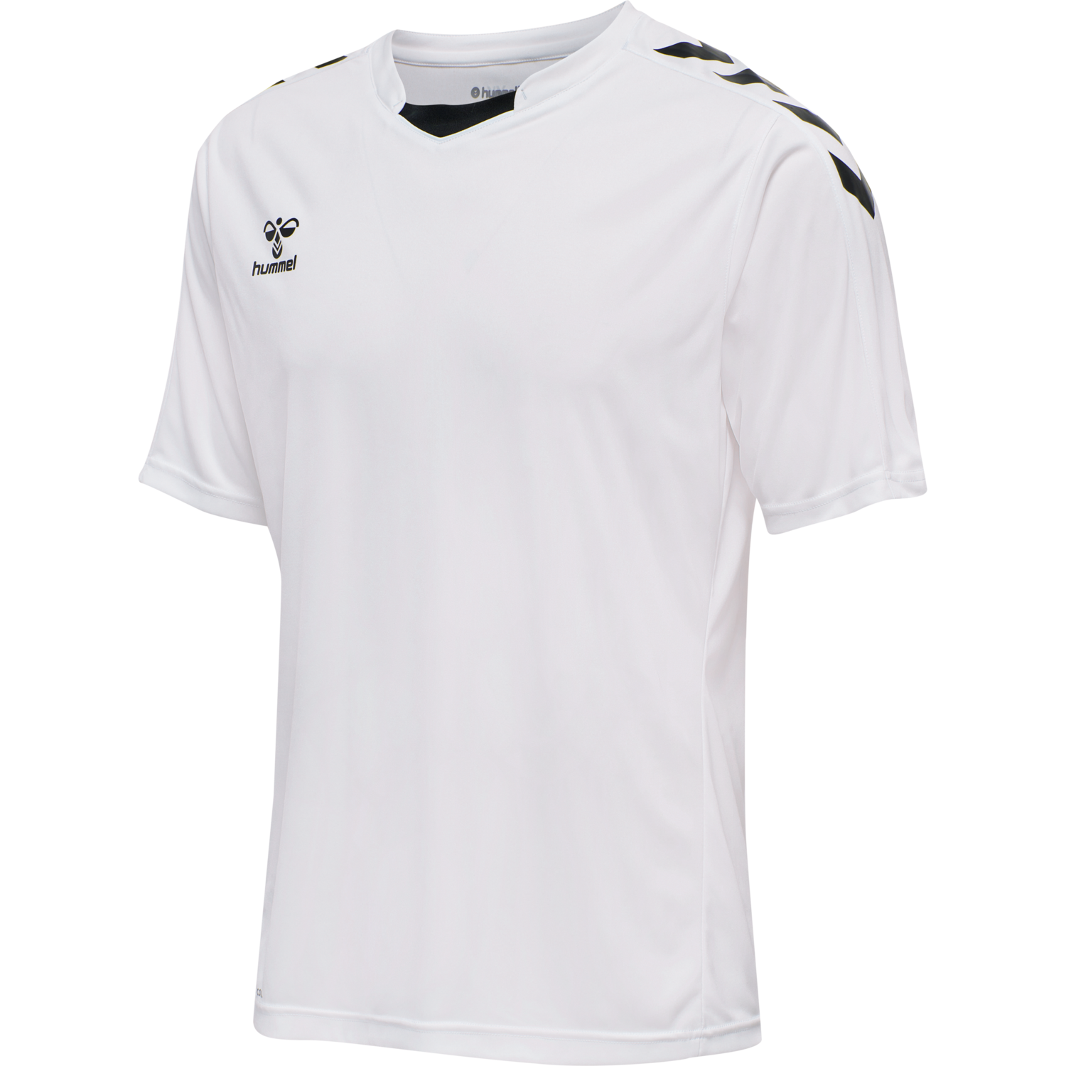 hmlCORE XK POLY JERSEY S/S, WHITE, packshot