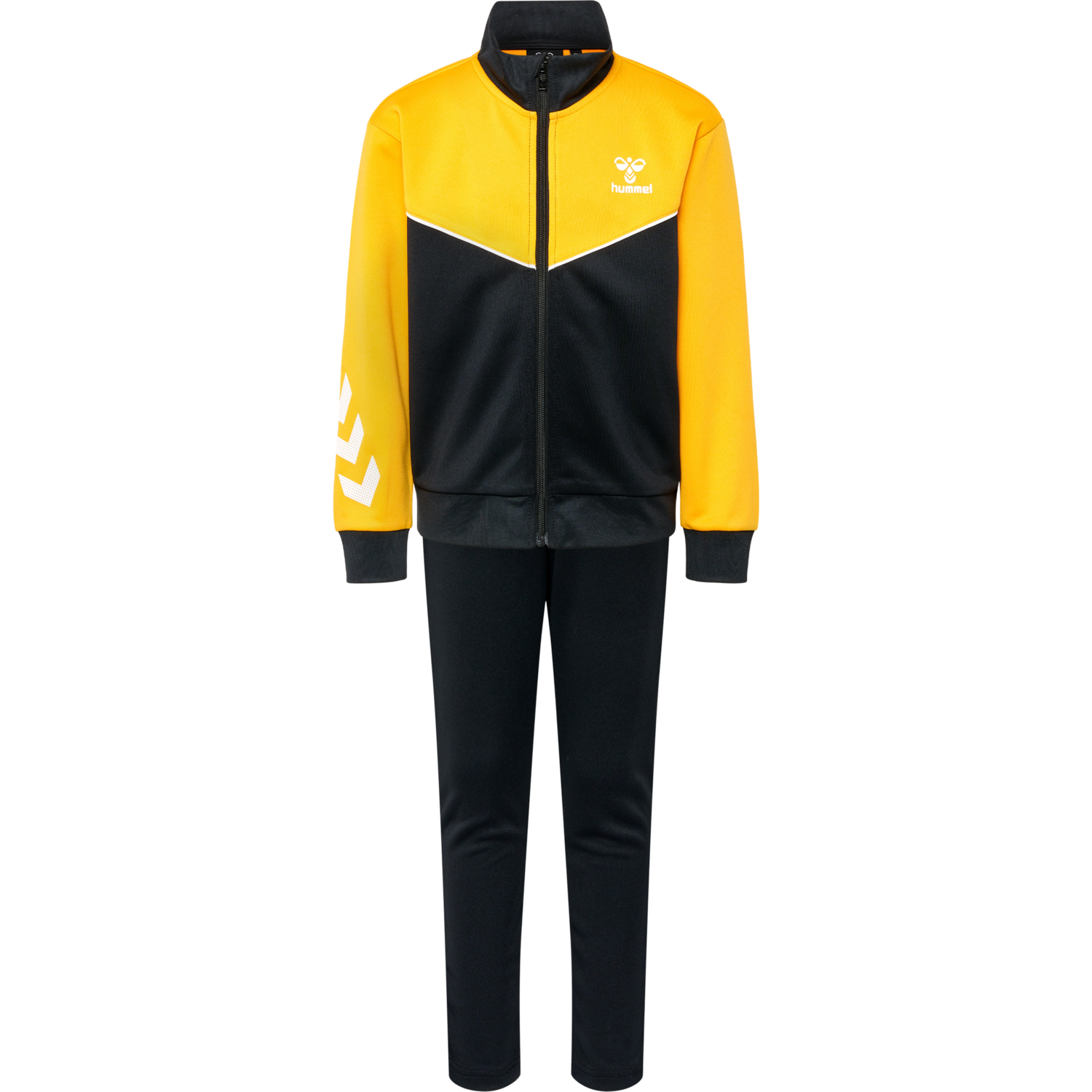 hmlDAY TRACKSUIT, SAFFRON, packshot