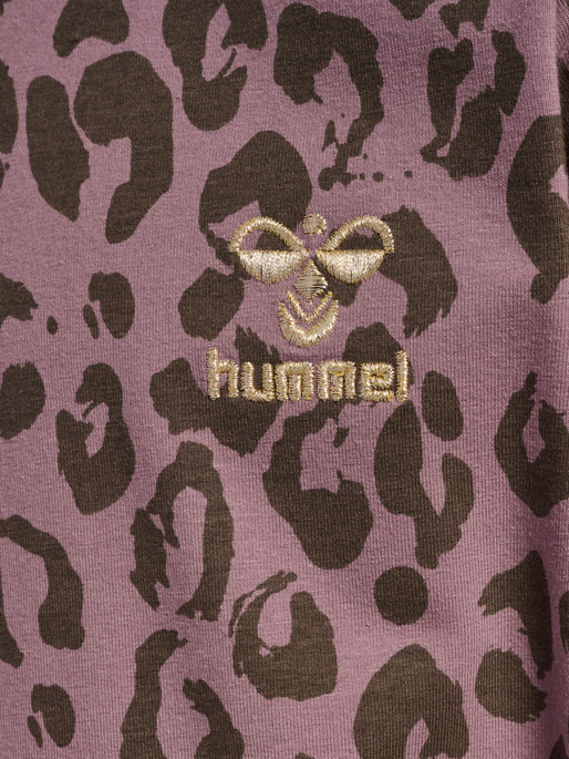 hmlMUSSE DRESS L/S, TWILIGHT MAUVE, packshot