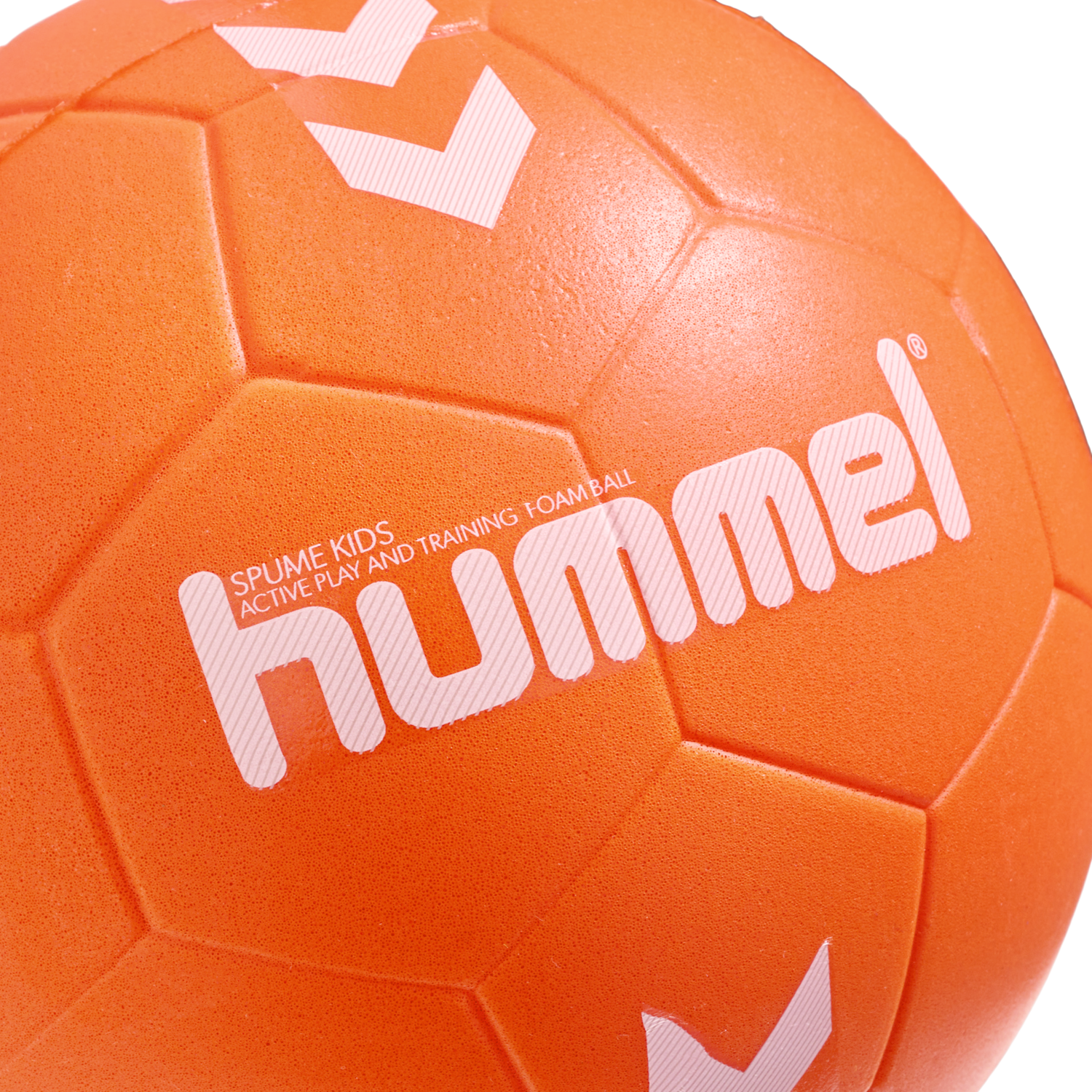 HMLSPUME KIDS, ORANGE/WHITE, packshot