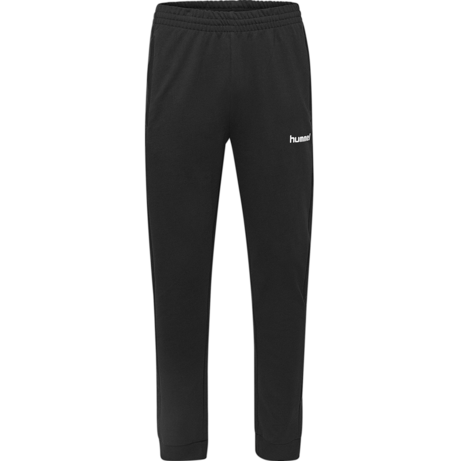 HUMMEL GO COTTON PANT, BLACK, packshot