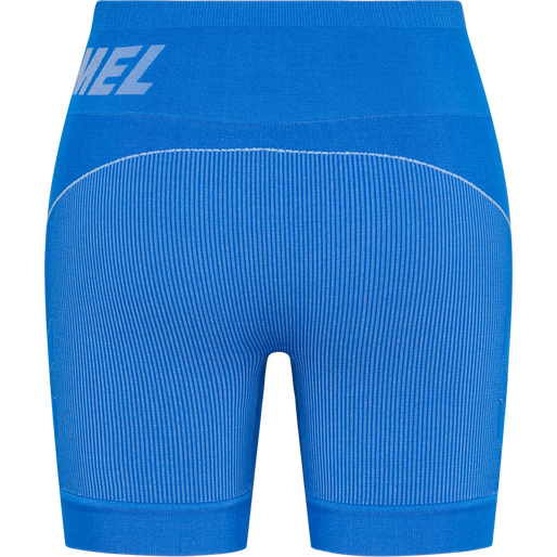 hmlTE CHRISTEL SEAMLESS SHORTS, PLACID BLUE, packshot