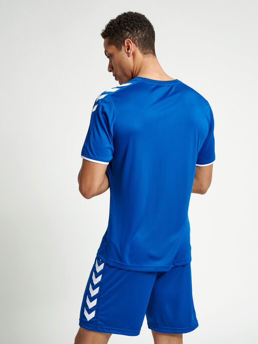 CORE SS POLY JERSEY, TRUE BLUE PRO, model