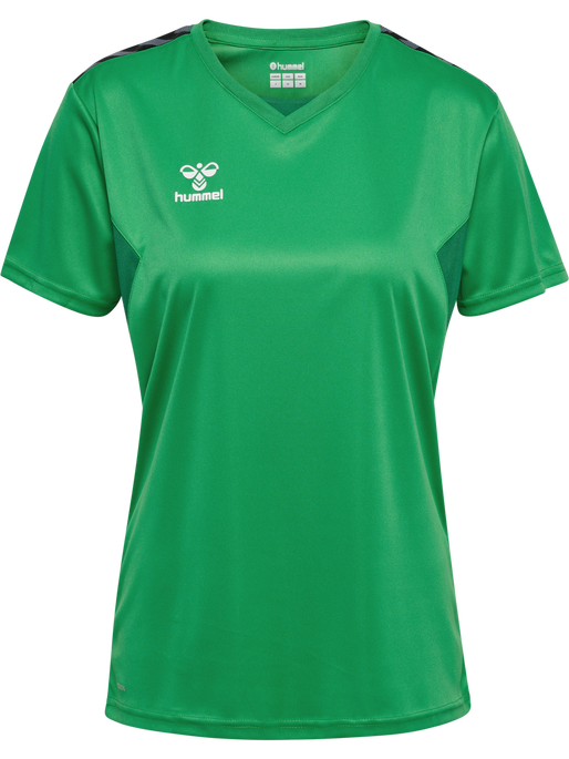hmlAUTHENTIC PL JERSEY S/S WOMAN, JELLY BEAN, packshot