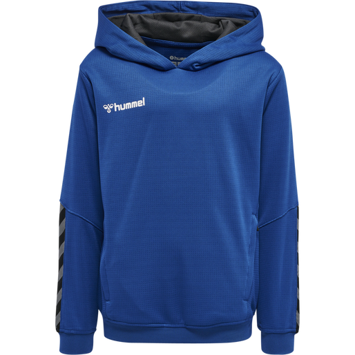 hmlAUTHENTIC KIDS POLY HOODIE, TRUE BLUE, packshot