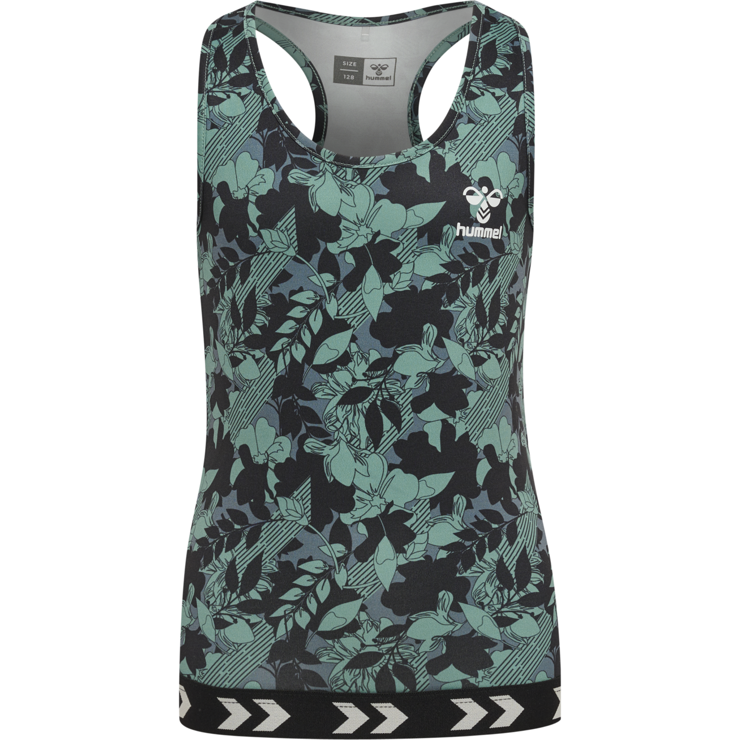 hmlNANNA TOP, MINERAL BLUE, packshot