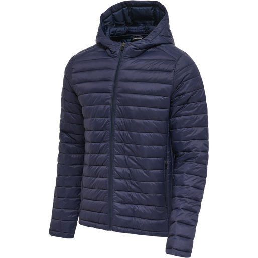 hmlRED QUILTED HOOD JACKET, MARINE, packshot