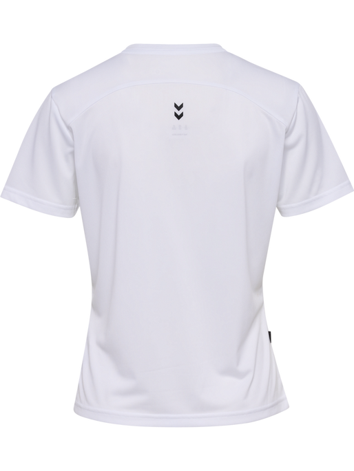 hmlPULSE WORKOUT W T-SHIRT S/S, WHITE hmlPULSE WORKOUT W T-SHIRT S/S, WHITE, packshot