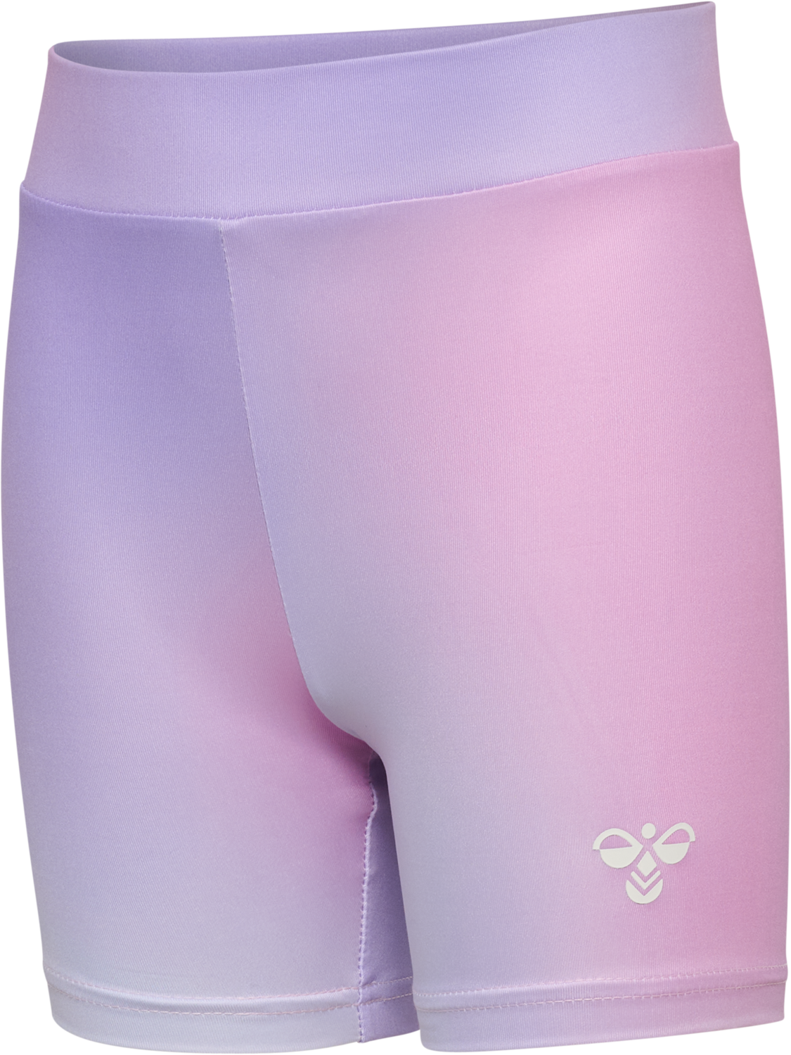 hmlJR GRADIENT GYM SHORT TIGHTS, PASTEL LAVENDER, packshot