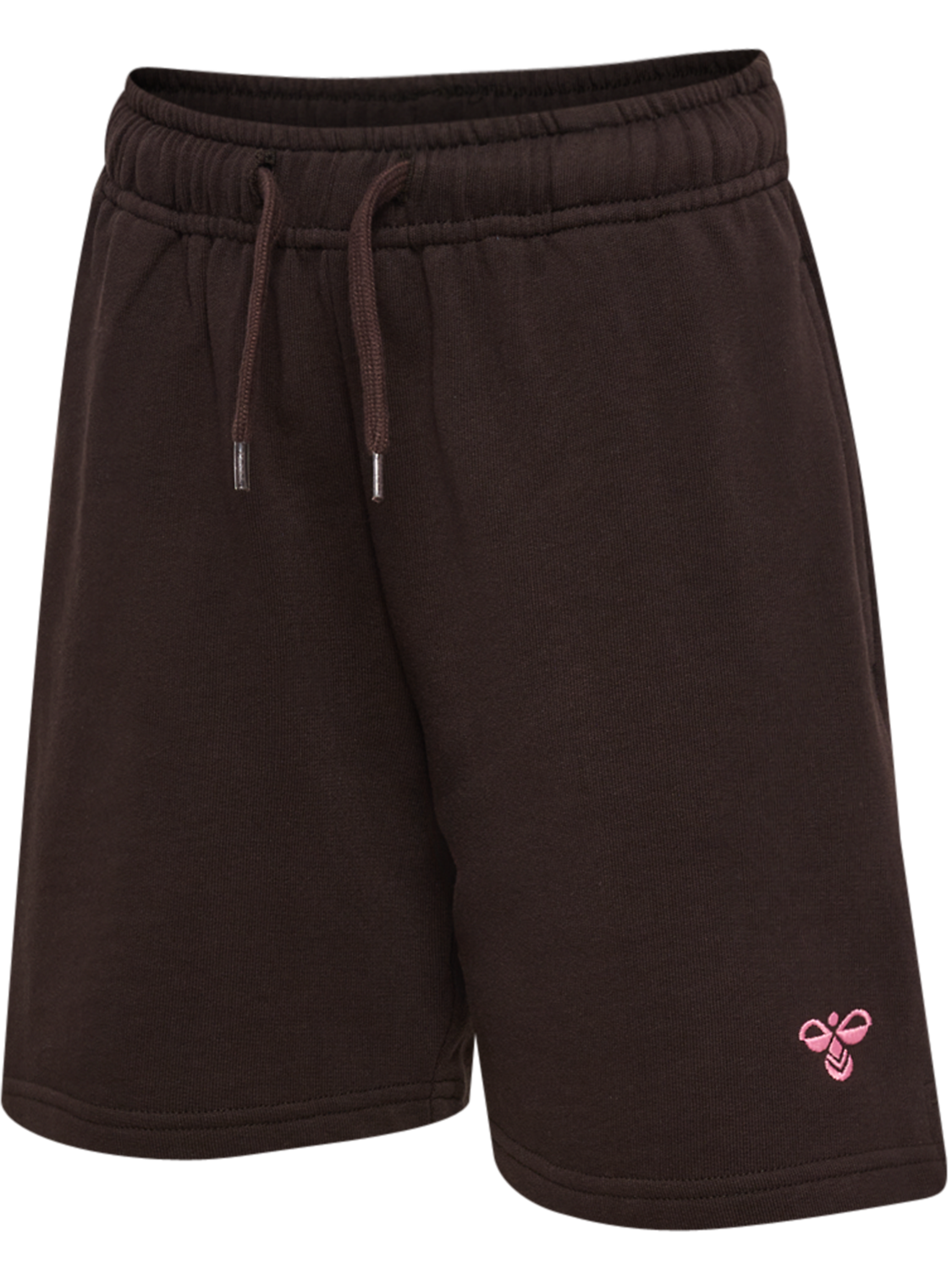 hmlJR JUMP BOXY SWEAT SHORTS, CHOCOLATE TORTE, packshot
