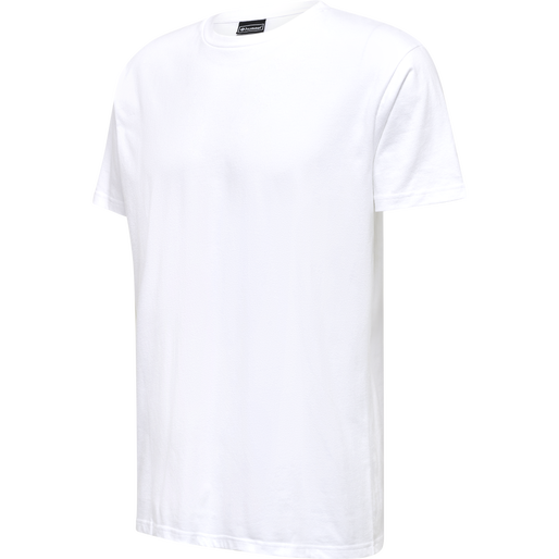 hmlRED HEAVY T-SHIRT S/S, WHITE, packshot