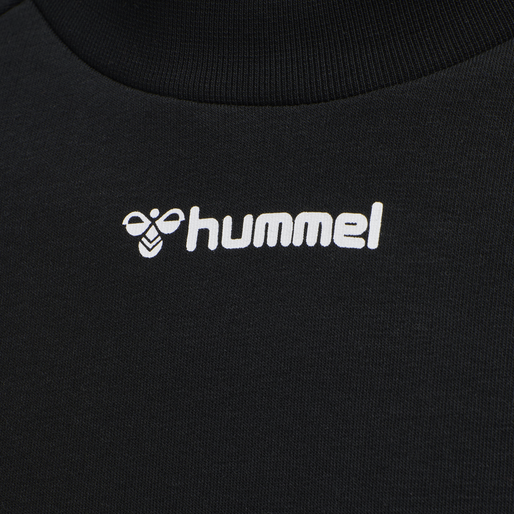 hmlISAM SWEATSHIRT, BLACK, packshot