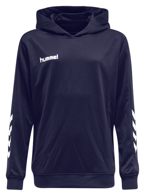 hmlPROMO POLY HOODIE, MARINE, packshot