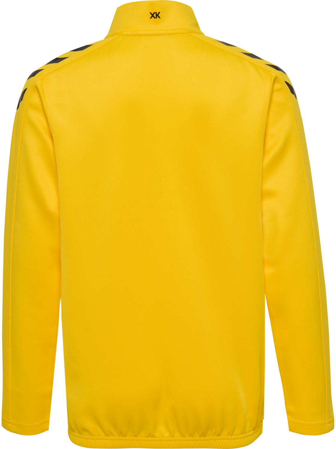 hmlCORE XK HALF ZIP POLY SWEAT KIDS, SPORTS YELLOW, packshot