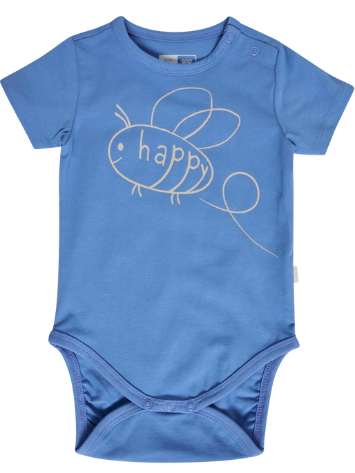 hmlGLADSOME BODY S/S, SILVER LAKE BLUE, packshot