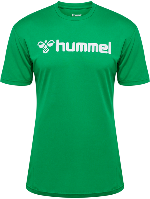 hmlLOGO JERSEY S/S, JELLY BEAN, packshot