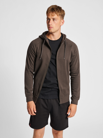 hummel RED CLASSIC ZIP HOODIE BLACK hummelsport