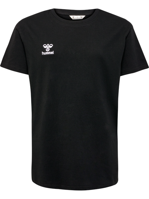 hmlGO 2.0 T-SHIRT S/S KIDS, BLACK, packshot