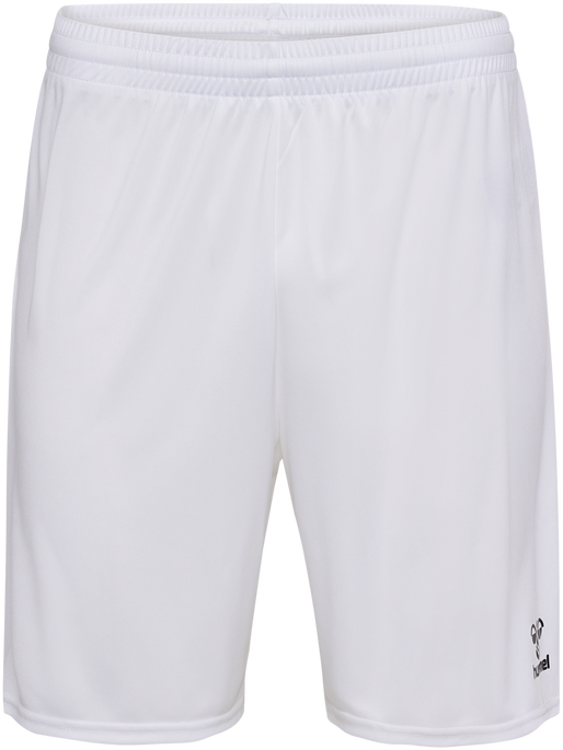 hmlESSENTIAL SHORTS, WHITE, packshot