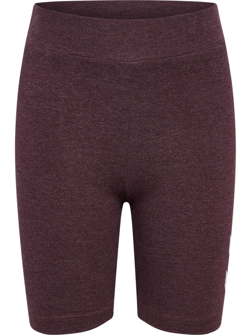 hmlJR LOGO SHORT  TIGHTS, FUDGE MELANGE hmlJR LOGO SHORT  TIGHTS, FUDGE MELANGE, packshot
