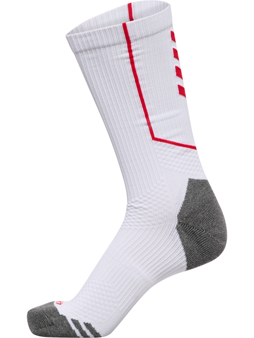 hmlPRO TRAINING SOCKS LOW, WHITE/TRUE RED hmlPRO TRAINING SOCKS LOW, WHITE/TRUE RED, packshot