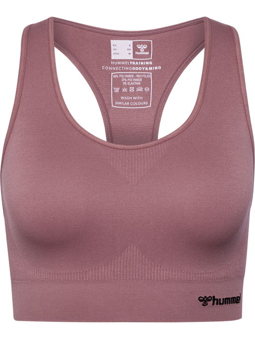 hmlTIF SEAMLESS SPORTS TOP, ROSE TAUPE hmlTIF SEAMLESS SPORTS TOP, ROSE TAUPE, packshot