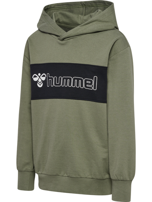 hmlATLAS HOODIE, DUSTY OLIVE hmlATLAS HOODIE, DUSTY OLIVE, packshot