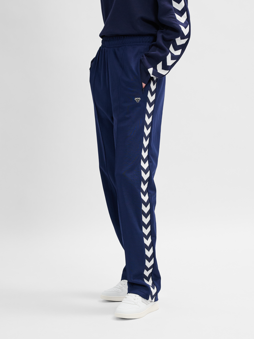 hummel ARCHIVE REGULAR POLY PANTS - PEACOAT | hummelsport.de
