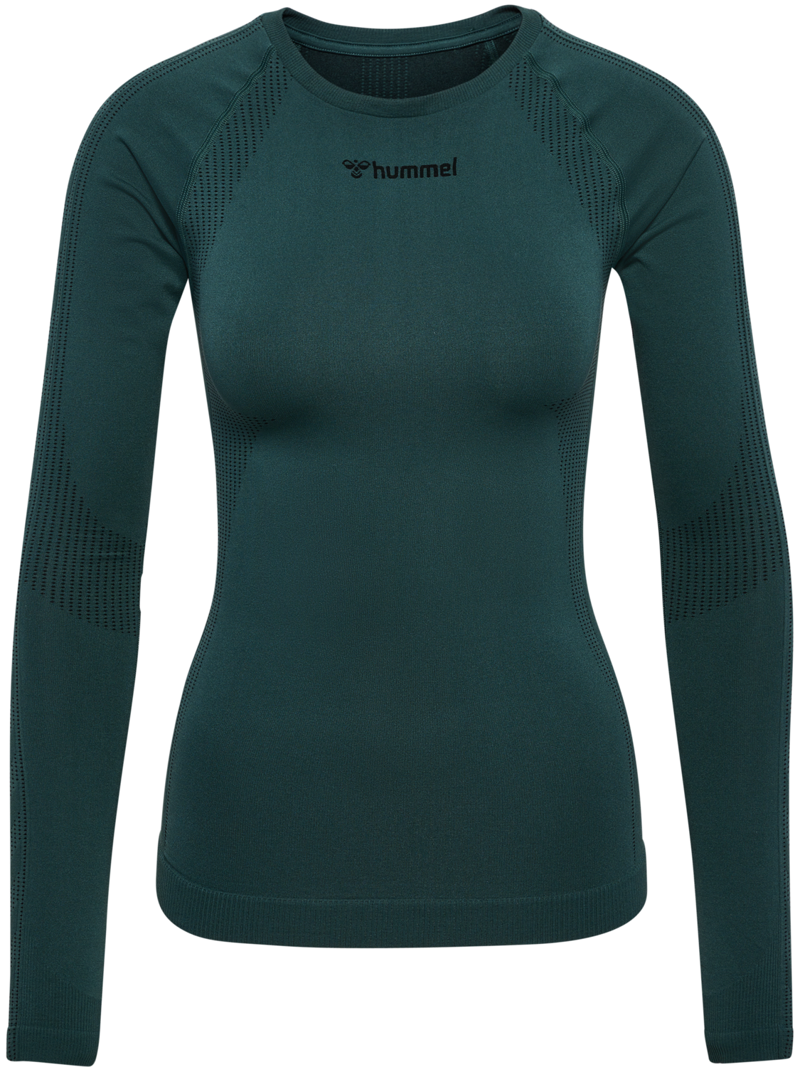 hmlMT SHAPING SEAMLESS T-SHIRT L/S, GREEN GABLES, packshot