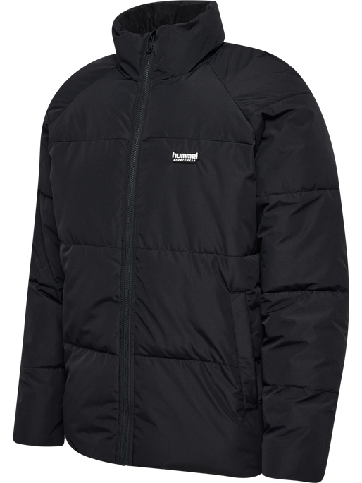 hmlPUFF JACKET SHORT SPORTSWEAR, BLACK hmlPUFF JACKET SHORT SPORTSWEAR, BLACK, packshot