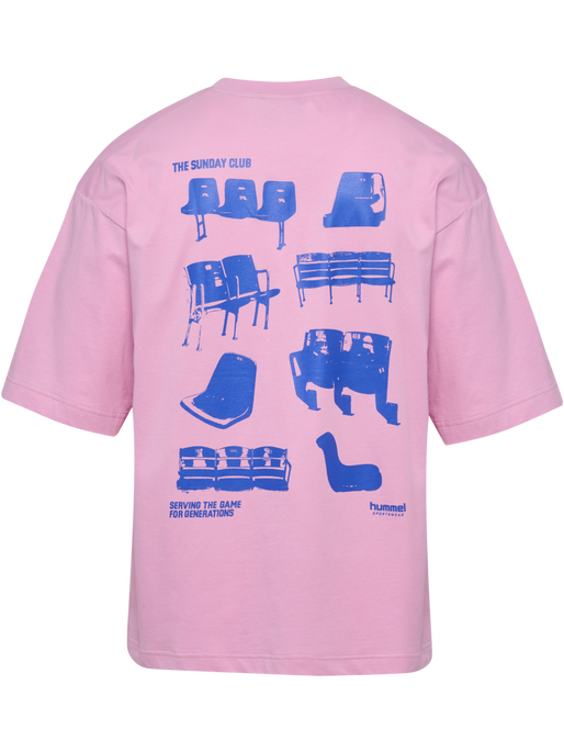 hmlOVERSIZED T-SHIRT S/S SUNDAY, PASTEL LAVENDER hmlOVERSIZED T-SHIRT S/S SUNDAY, PASTEL LAVENDER, packshot