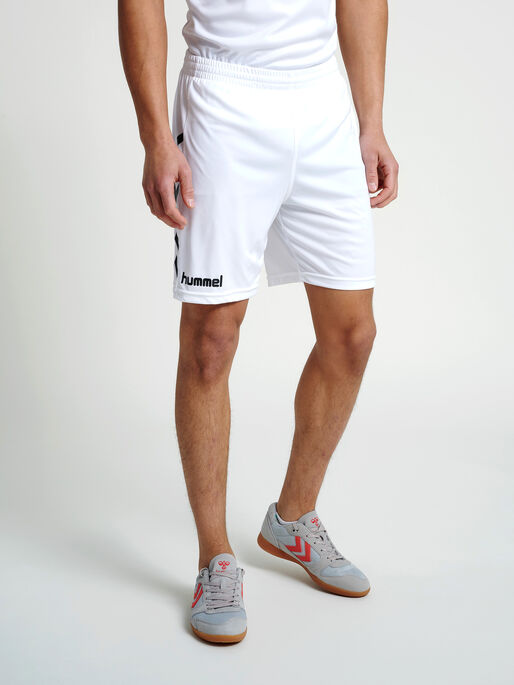 CORE POLY SHORTS, WHITE PR, model