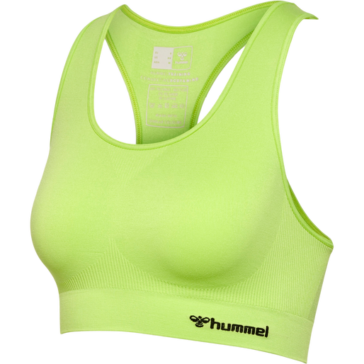 hmlTIF SEAMLESS SPORTS TOP, SHARP GREEN, packshot