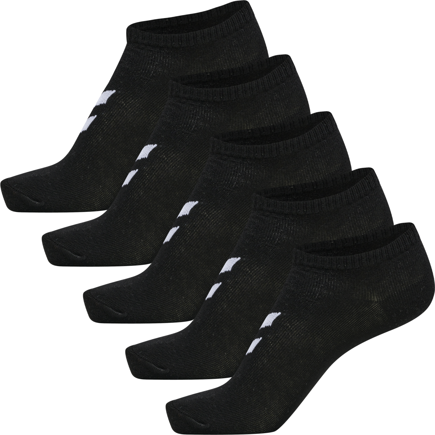 hmlMATCH ME SOCK 5-PACK, BLACK, packshot