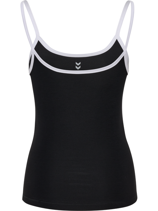 hmlPULSE CIMA STRAP TOP, BLACK hmlPULSE CIMA STRAP TOP, BLACK, packshot