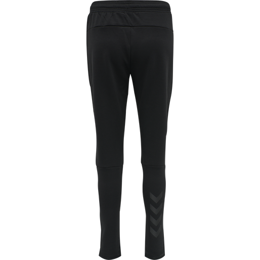 hmlESSI TAPERED PANTS, BLACK, packshot