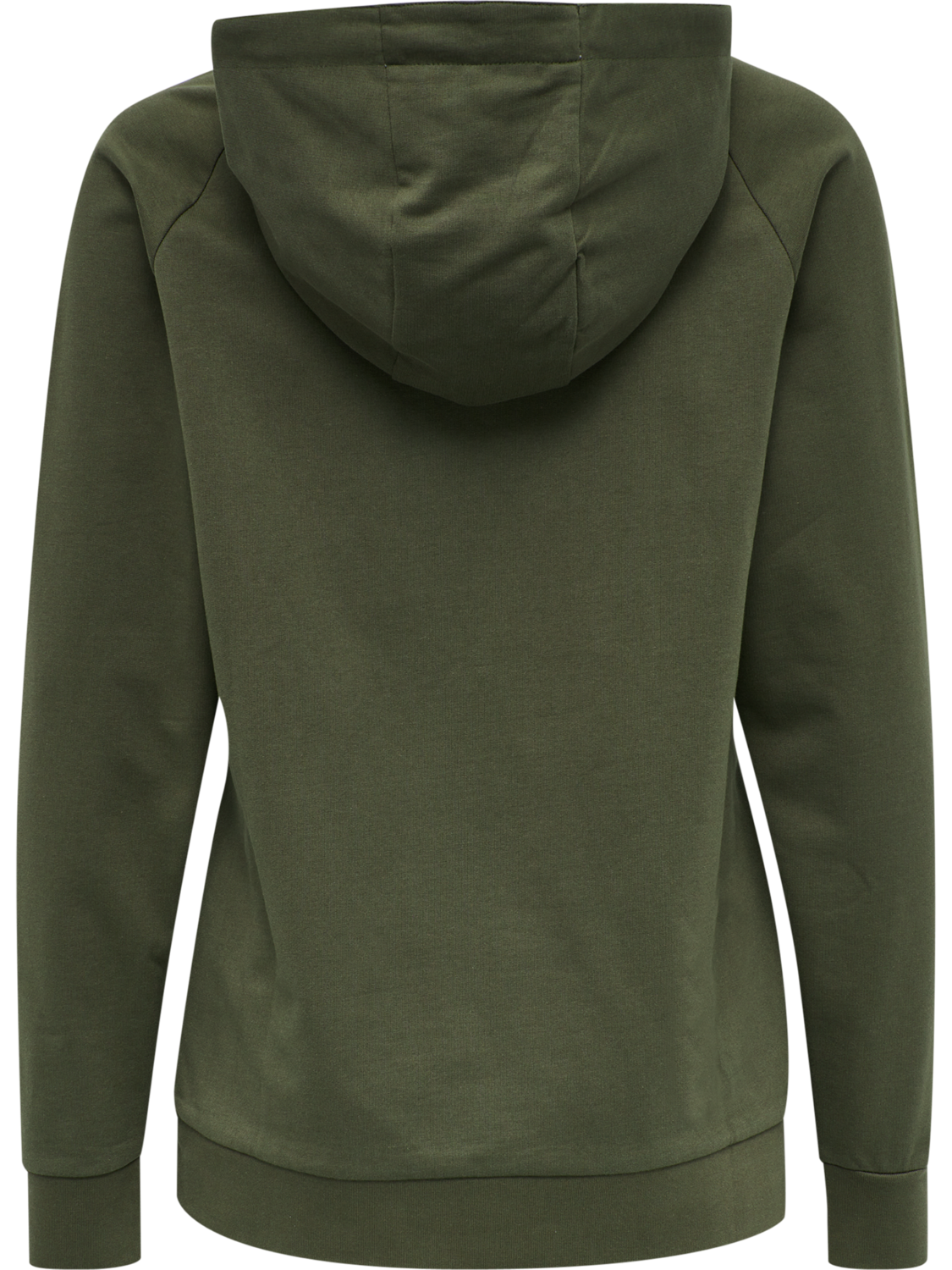 HMLGO COTTON LOGO HOODIE WOMAN, GRAPE LEAF, packshot