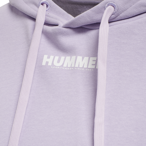 hmlLEGACY WOMAN CROPPED HOODIE, PASTEL LILAC, packshot