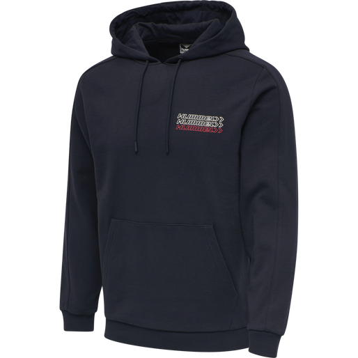 hmlDENNIS HOODIE, DARK NAVY, packshot