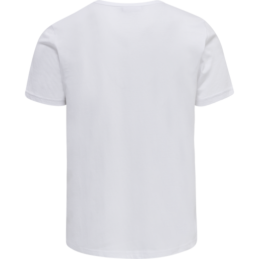 hmlIC DAYTON T-SHIRT, WHITE, packshot